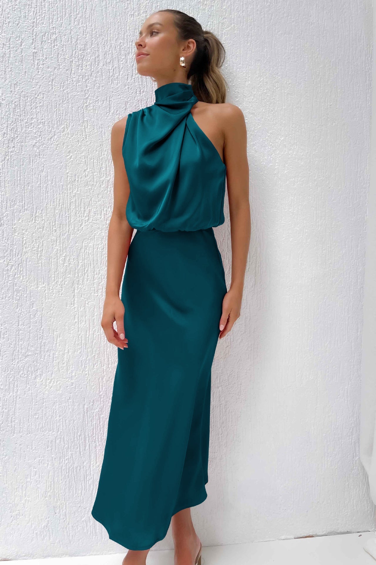 Violet | Robe Drapée Sahara
