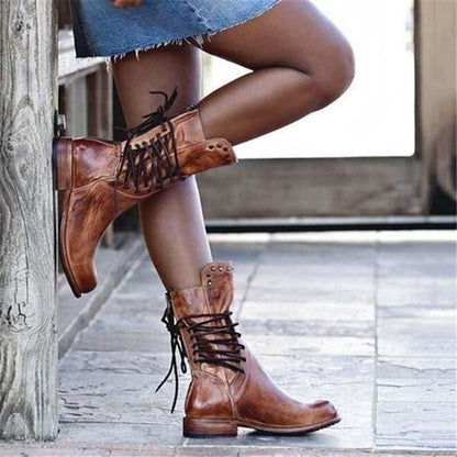Anita - Bottines en Cuir Élégantes