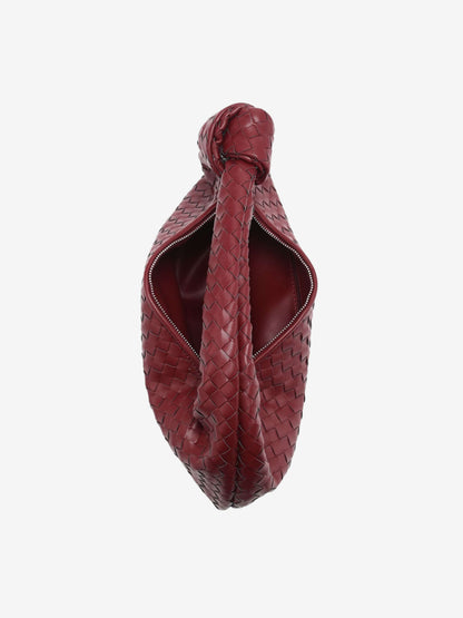 Giselle | Sac à Bandoulière Moyen Tressé avec Nœud