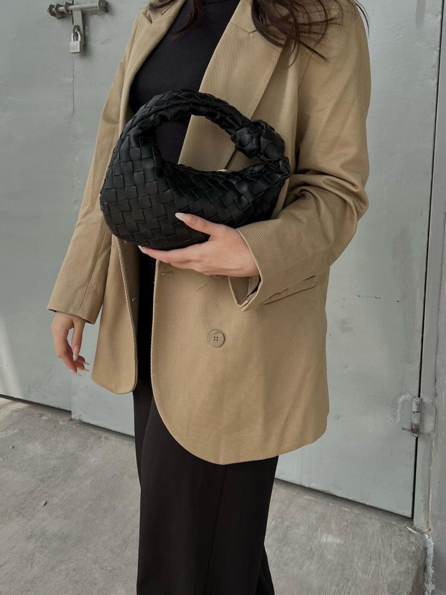 Sienna | Petit Sac avec Poignée Tressée