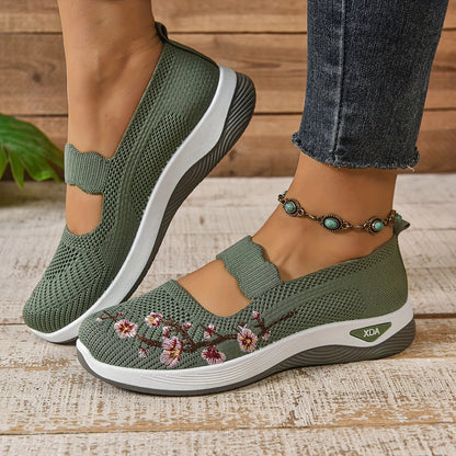 Gianna - Sneakers Floreali di Supporto