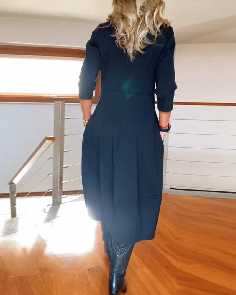 Jennifer | Robe d'Élégance Casual Gracieuse