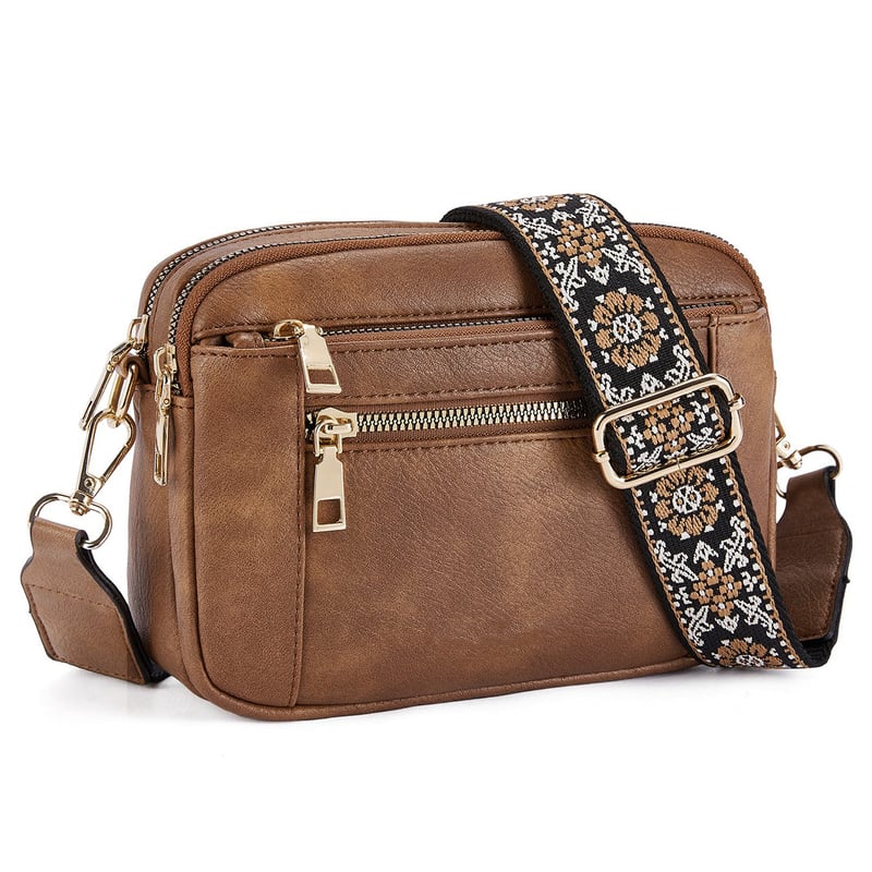 Erikka | Sac à bandoulière élégant avec bandoulière réglable à motifs