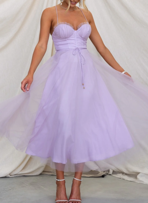 Jana – Robe midi pour les journées chaudes