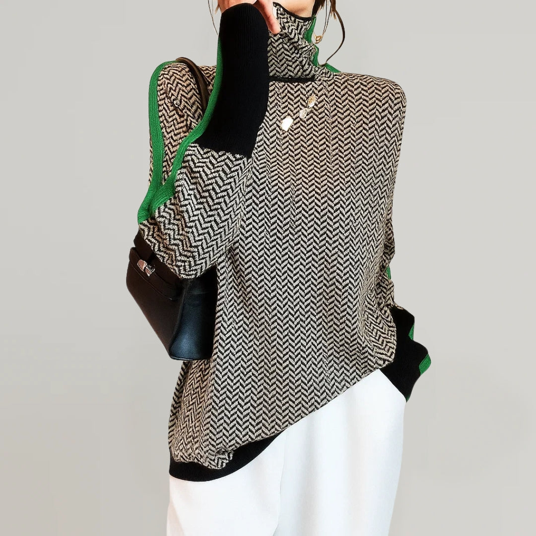 Martina™ | Pull Col Montant