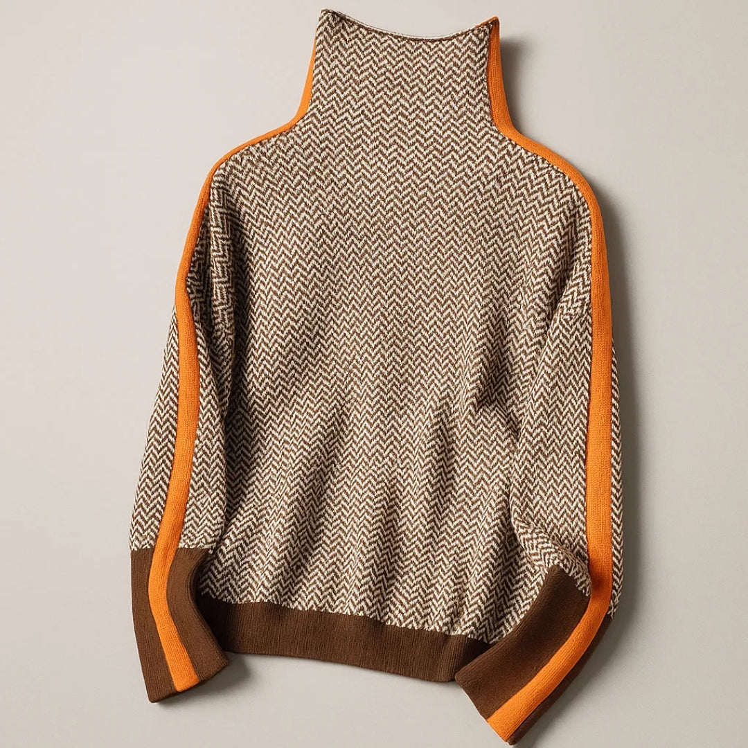 Martina™ | Pull Col Montant