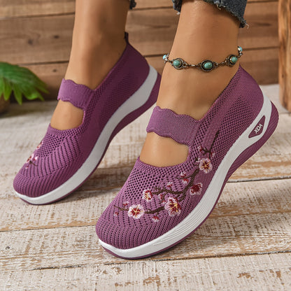 Gianna - Sneakers Floreali di Supporto