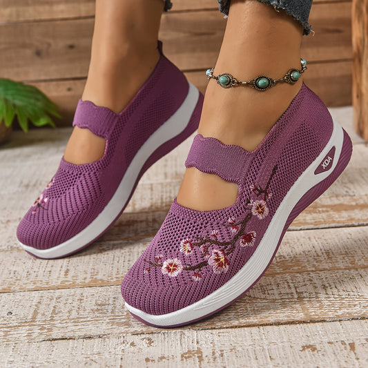 Gianna - Sneakers Floreali di Supporto