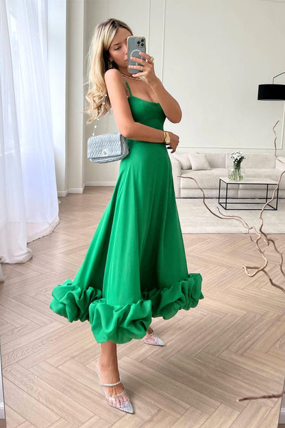 Blair - Robe Midi Fluide et Élégante