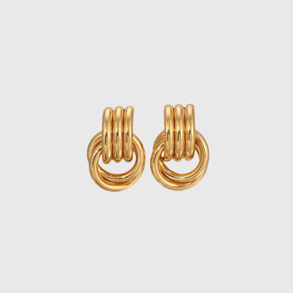 Connie | Boucles d'Oreilles en Nœud
