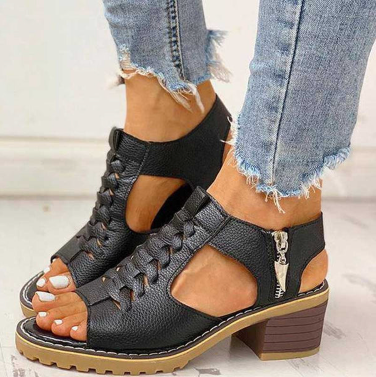 Ouida™  Sandales Élégantes à Talons Hauts