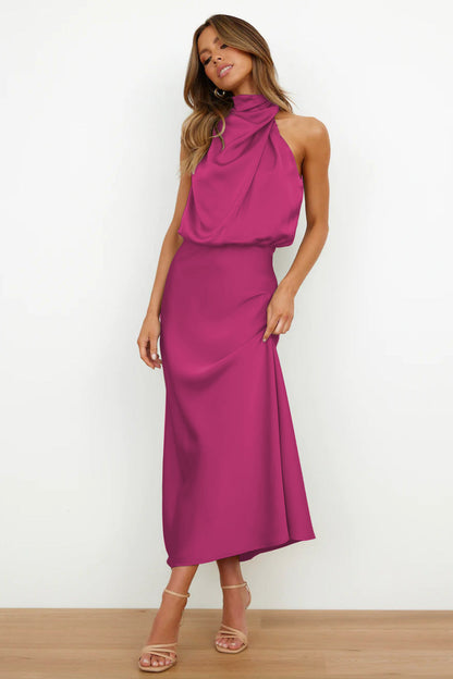Violet | Robe Drapée Sahara
