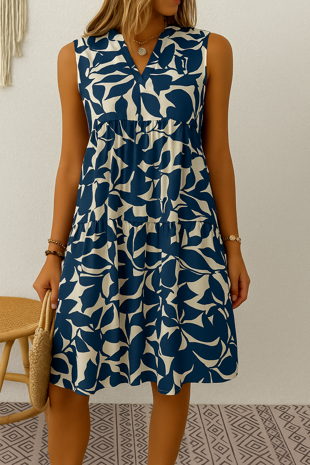 Tessa - Robe Midi d'Été