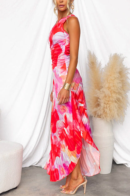 Adeline™ | Robe de Soirée Tropicale Vibrante