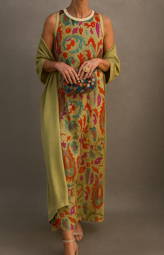 Mikaella | Robe Longue Élégante
