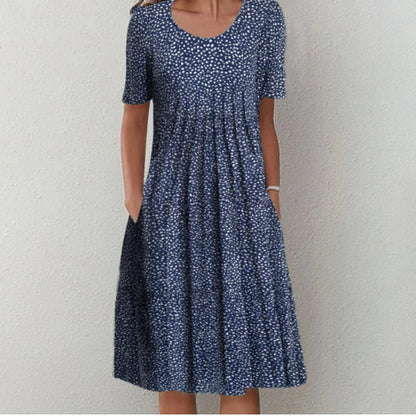 Sarah | Robe Midi Décontractée avec Poches