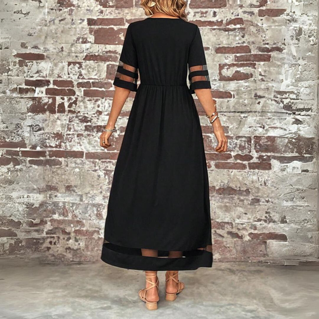 Amandine – Robe élégante, avec effet de camoufler le ventre