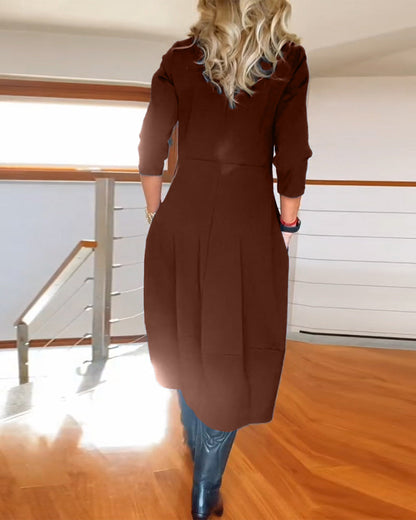 Jennifer | Robe d'Élégance Casual Gracieuse