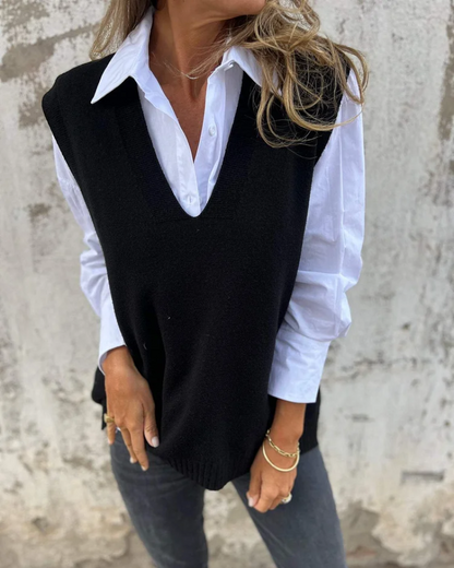 NUSA | Gilet en Tricot Premium