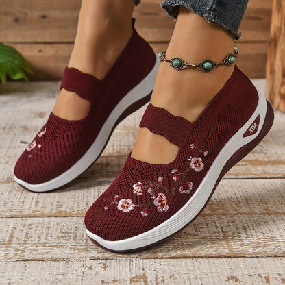 Gianna - Sneakers Floreali di Supporto