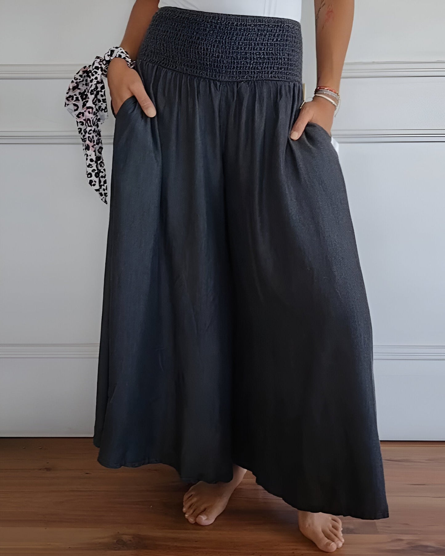 Alva - Pantalons confortables avec taille élastique