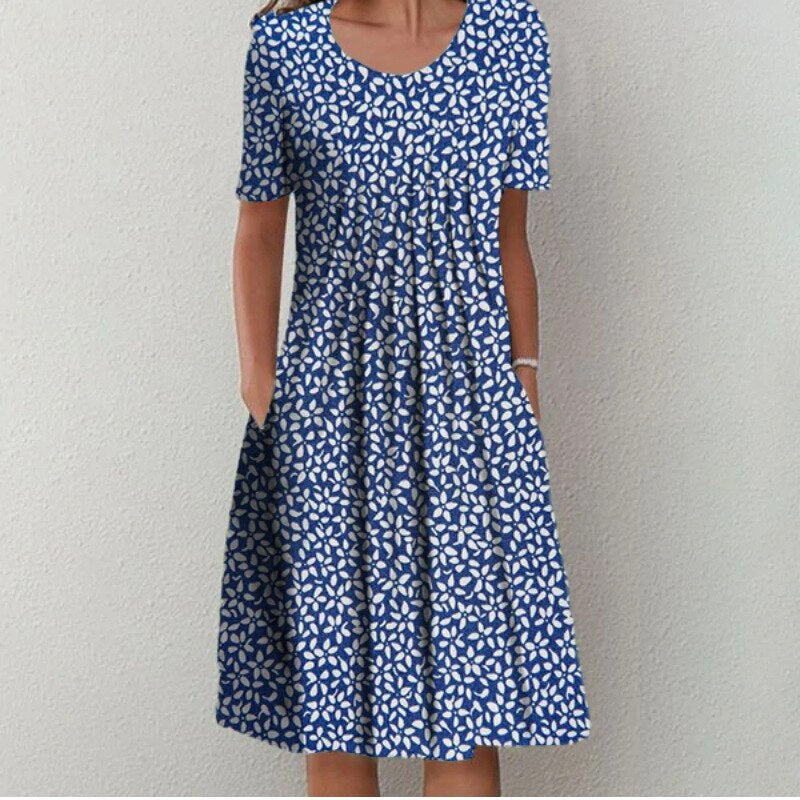 Erin - Robe élégante à motif floral