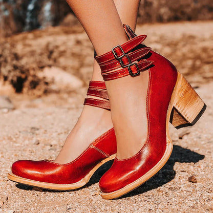 Sorellina - Bottines en Cuir Chic