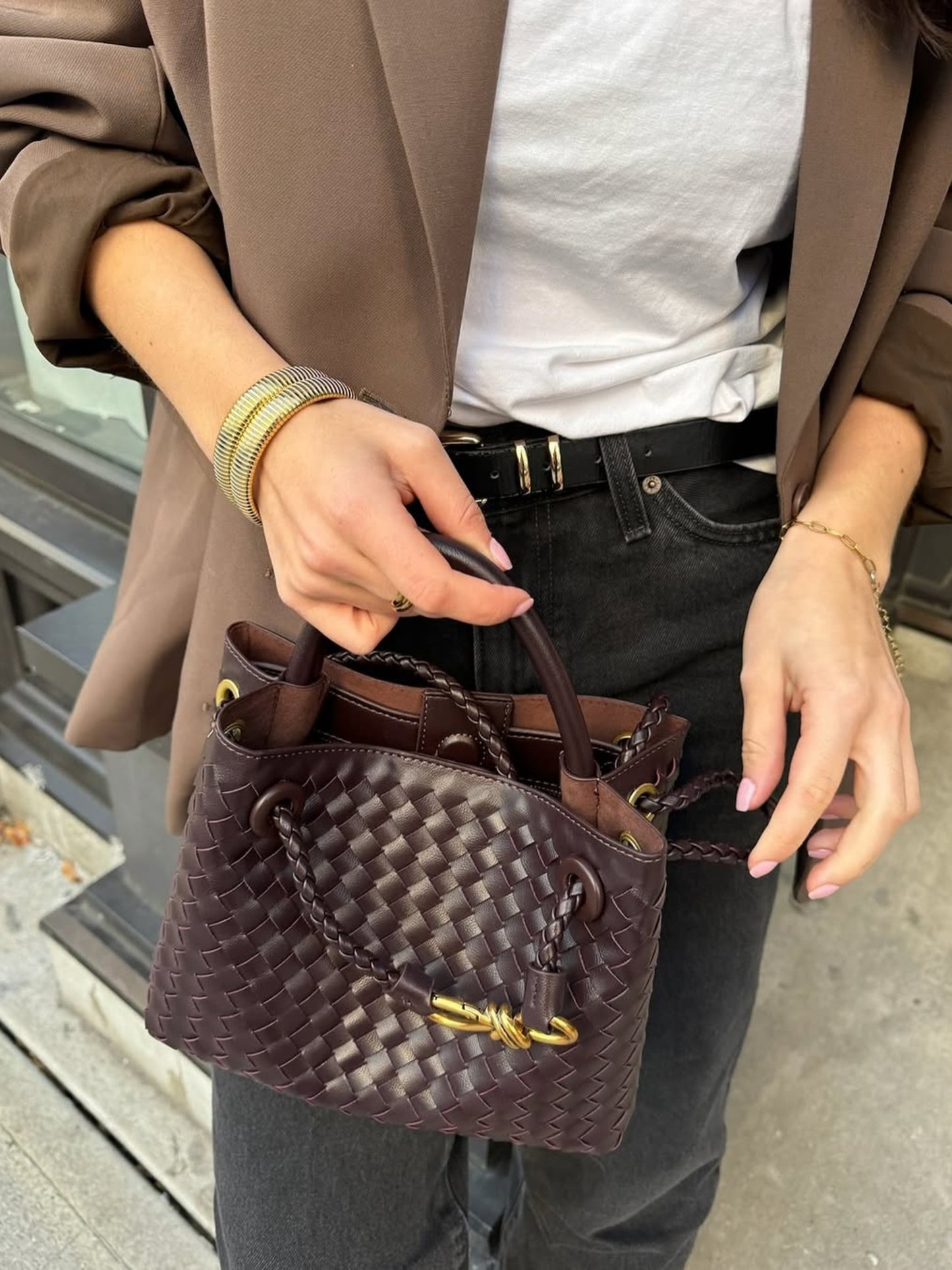 Eloise | Sac Woven Compact Texturé