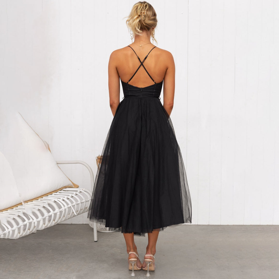 Franca - Robe Midi Élégante