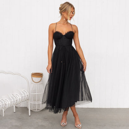 Anita – Robe midi pleine de style et de classe