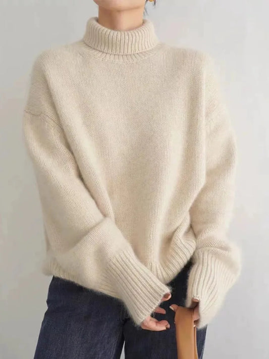 Marianne™ - Pull Col Roulé Luxe