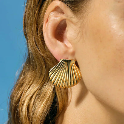 Louisa | Boucles d'Oreilles Coquillage