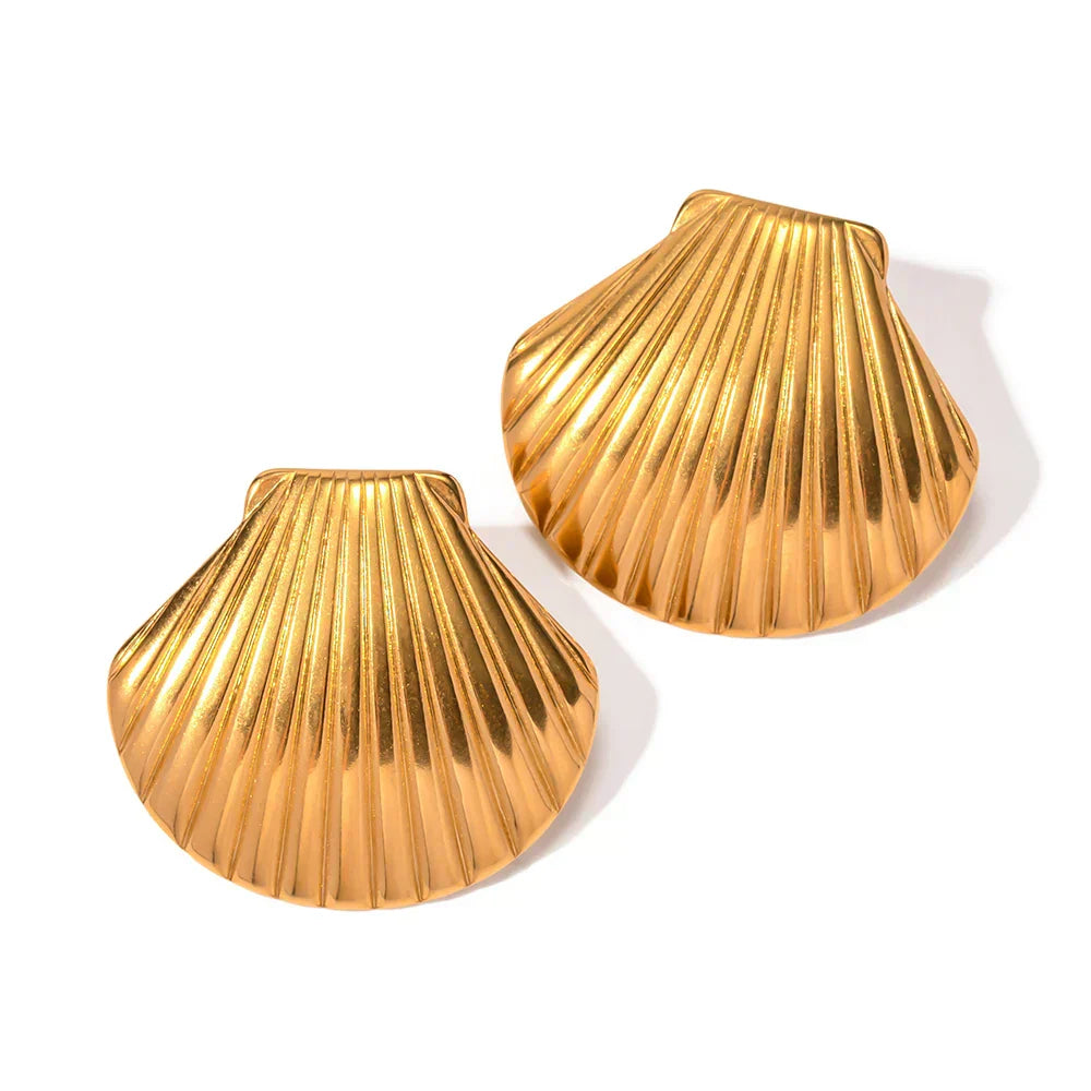 Louisa | Boucles d'Oreilles Coquillage