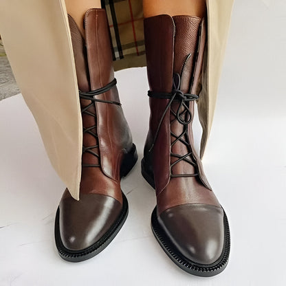 Isabella™ - Bottes Élégantes à Talons en PU