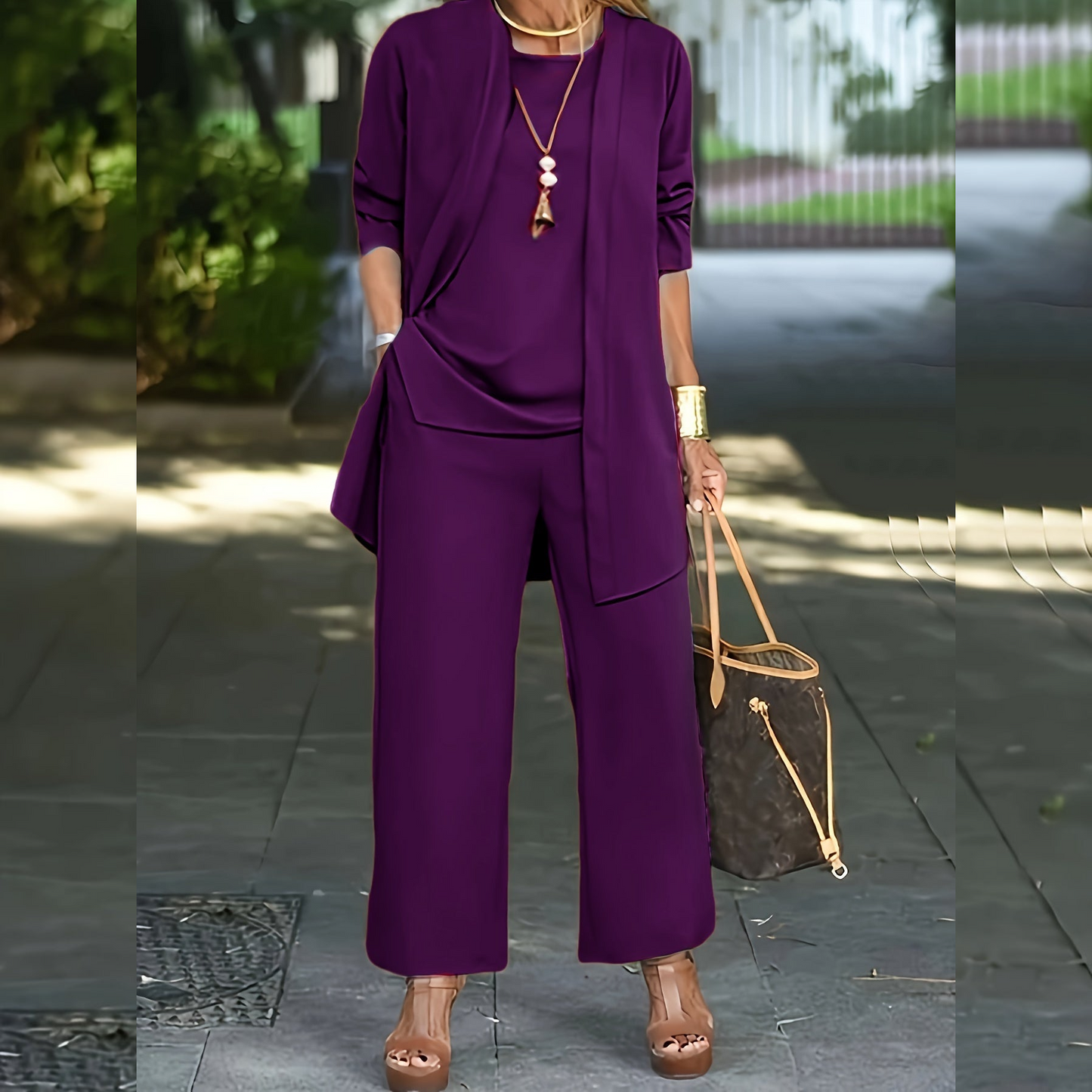 Layla™ - Ensemble Chic et Stylé en Trois Pièces