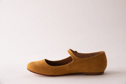 Giulia – Mules Mary Jane in Camoscio