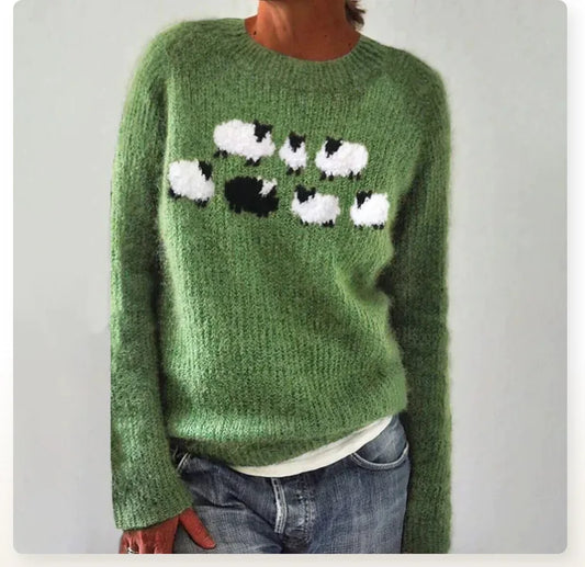 Poppy | Pull Rétro Confortable