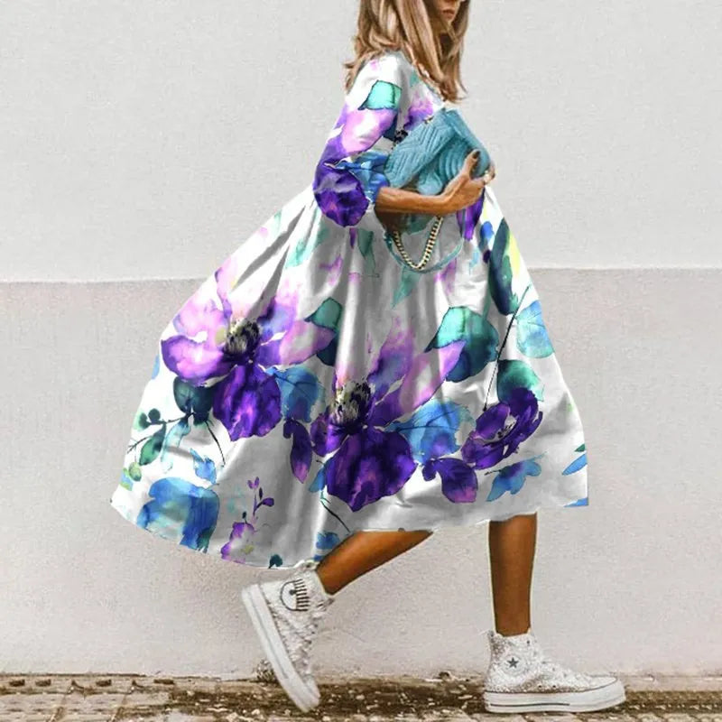 Bella - Robe d'été légère et colorée