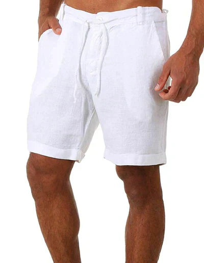 Moritz - Shorts en lin décontractés pour un look estival masculin.