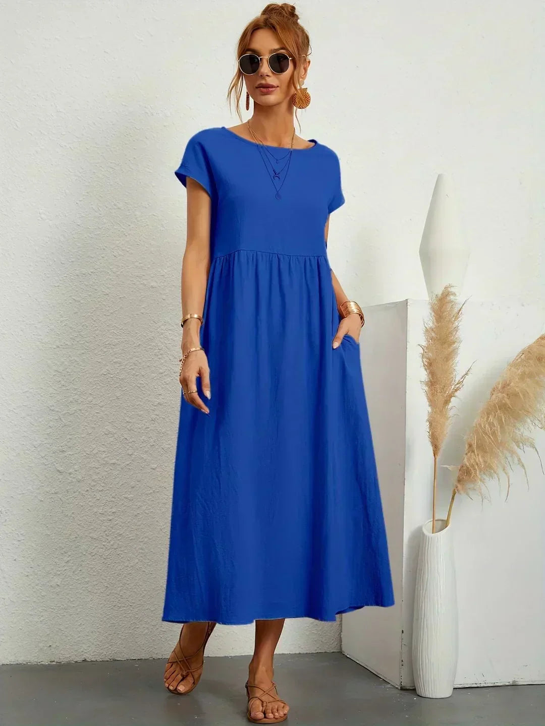 Clémence | Robe d'été Chic pour femme | Midi