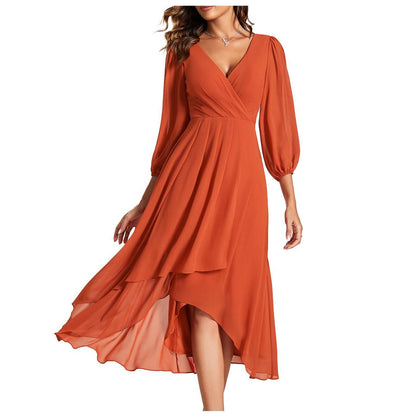 Linda – Robe Élégante avec Décolleté en V