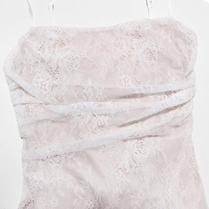 CELESTE - Robe Maxi en Dentelle