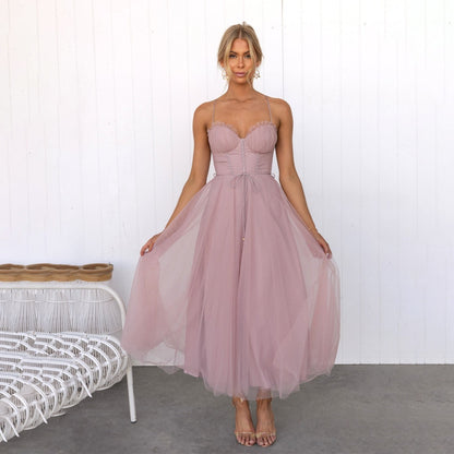 Franca – Robe midi raffinée au design classique