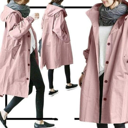 Mandy - Trench Imperméable avec Style
