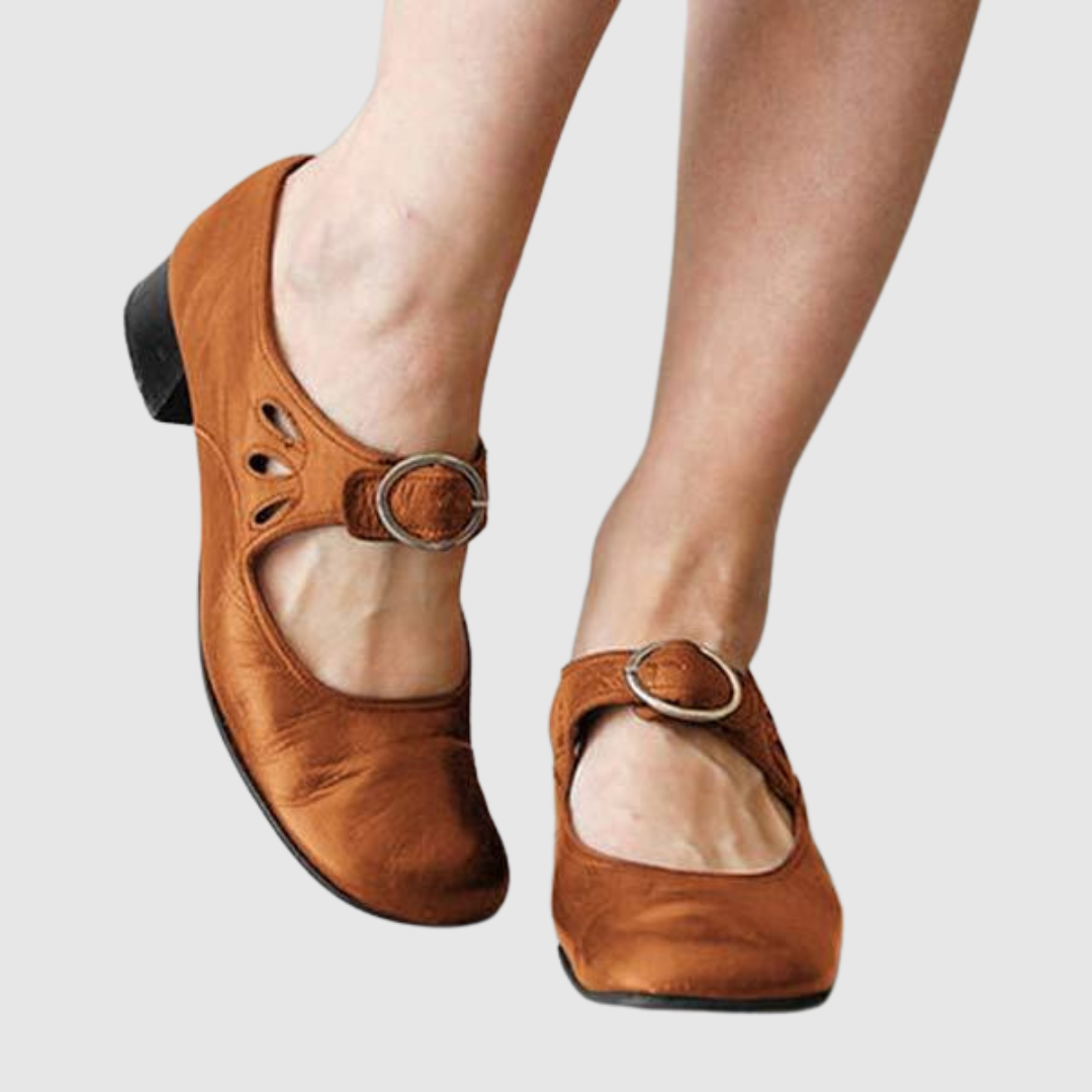 Daisy - Mary Jane en cuir
