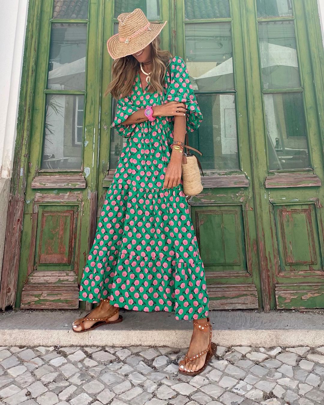 Viola - Robe maxi avec élégance intemporelle