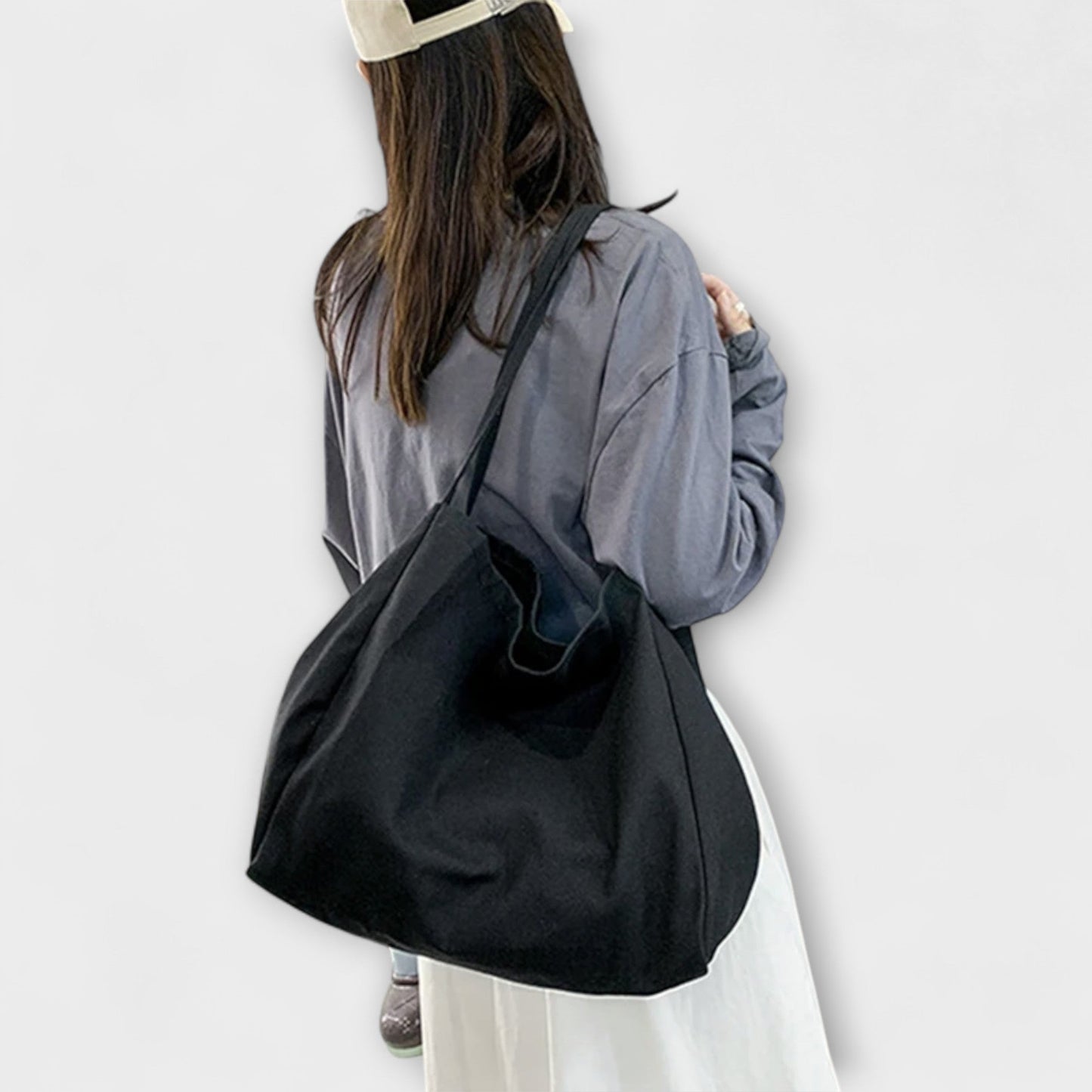 Grand Sac Shopper en Toile de Haute Qualité