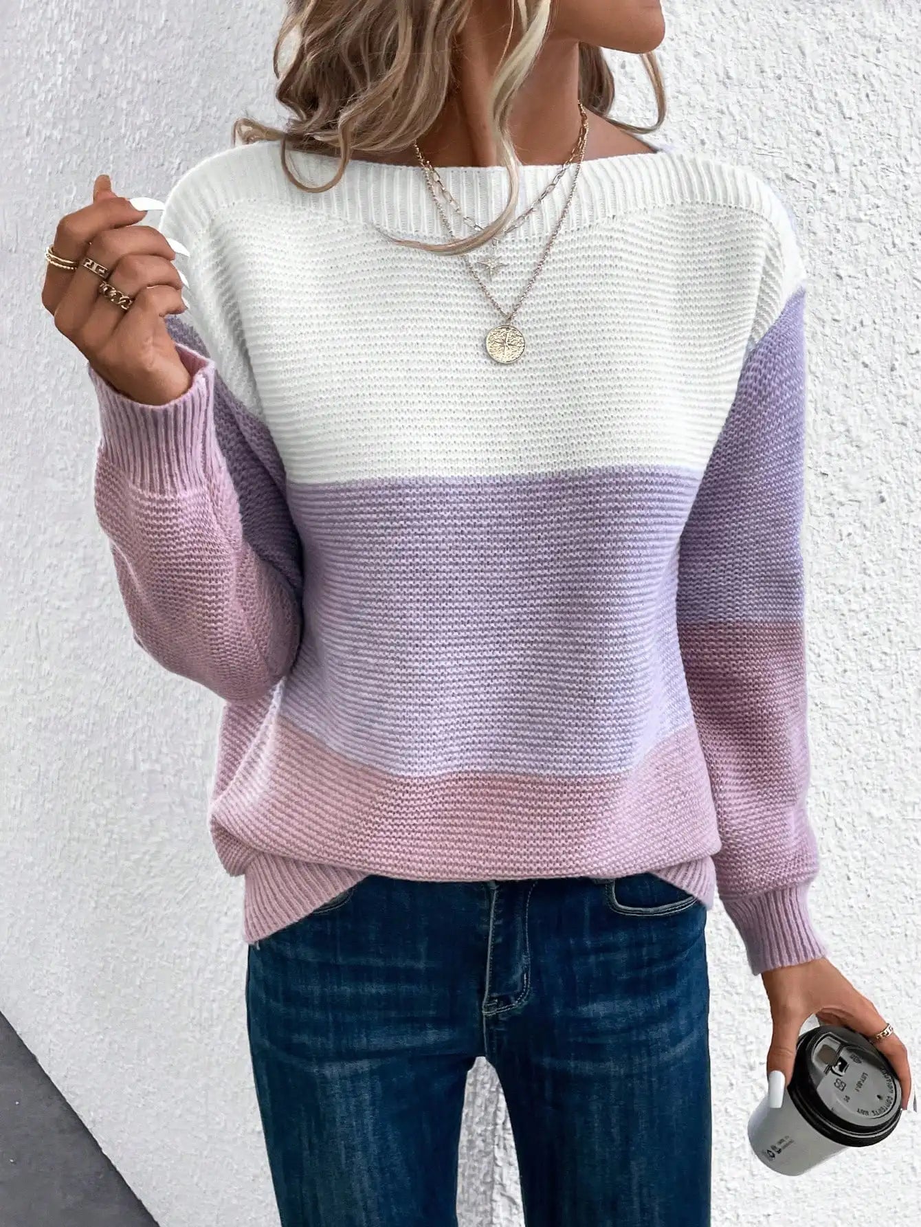 Grace | Pull Ombres Confortable