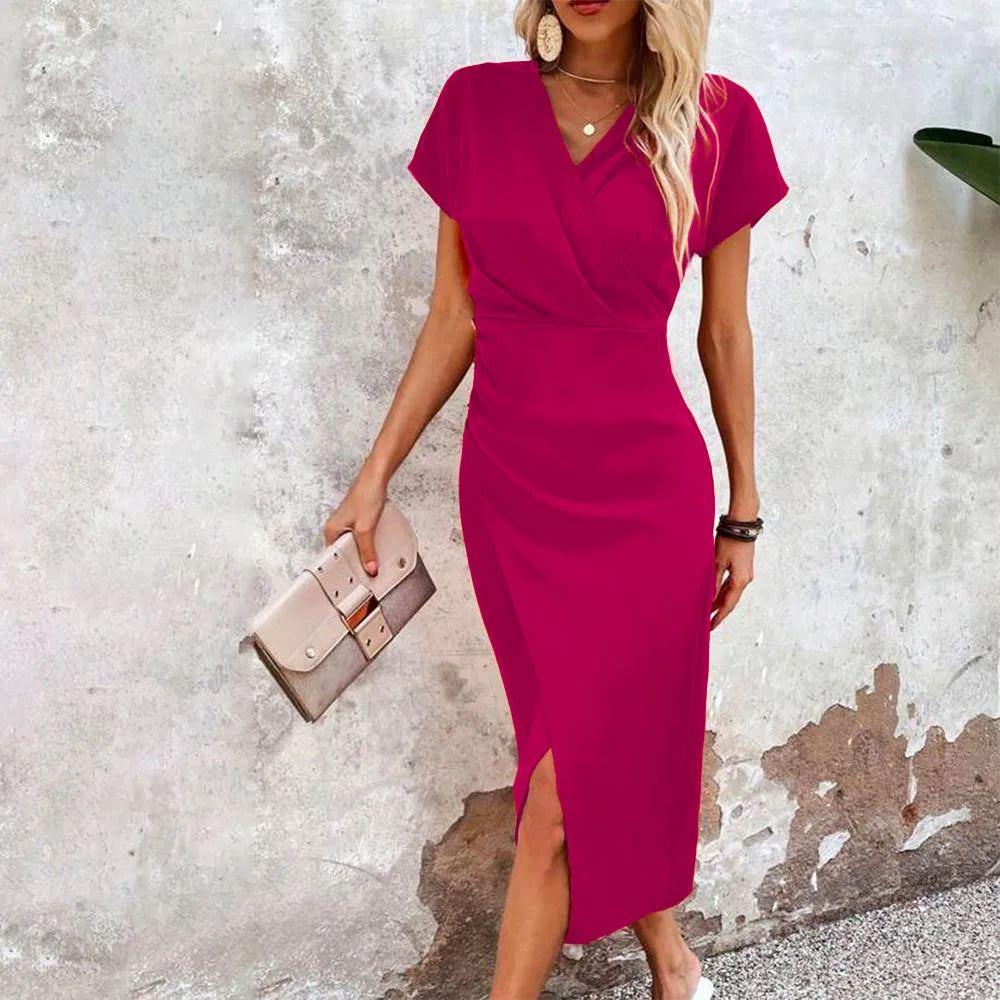 Fanny - Robe midi élégante et légère pour femmes