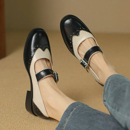 Miana Cuir Mary Janes